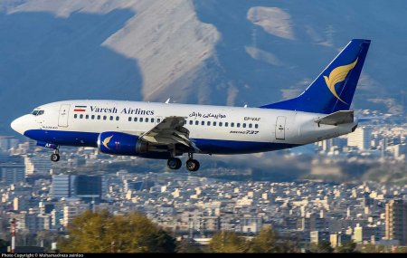 بوئینگ هواپیمایی وارش EP-VAF