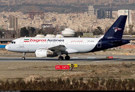 EP-ZAX - هواپیمایی زاگرس - فرودگاه بین المللی مهرآباد (ره) تهران - 1399/11/20