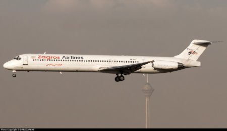 ام دی هواپیمایی زاگرس EP-ZAC