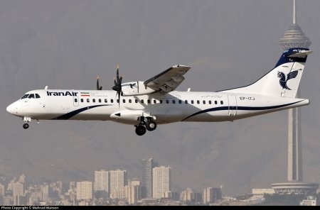 ای تی آر هواپیمایی ایران ایر EP-ITJ