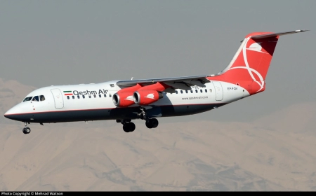 بی ای ئی هواپیمایی قشم EP-FQV