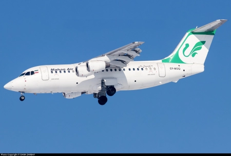 بی ای ئی هواپیمایی ماهان EP-MOQ