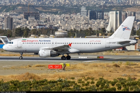 ایرباس هواپیمایی زاگرس EP-ZAP