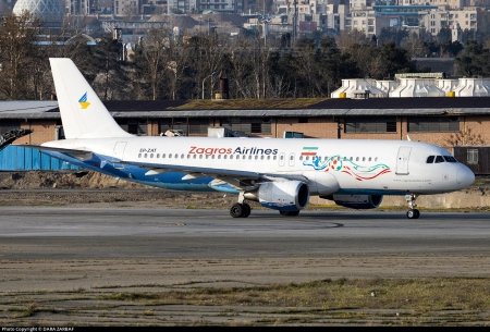ایرباس هواپیمایی زاگرس EP-ZAT