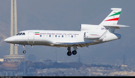 فالکون هواپیمایی دولت جمهوری اسلامی ایران EP-IGC