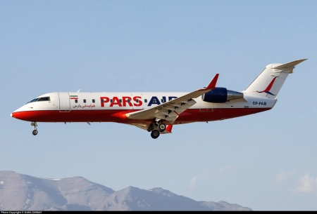 بمباردیه هواپیمایی پارس ایر EP-PAB