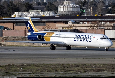 ام دی هواپیمایی زاگرس EP-ZAM