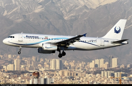 ایرباس  هواپیمایی آسمان - EP-APJ