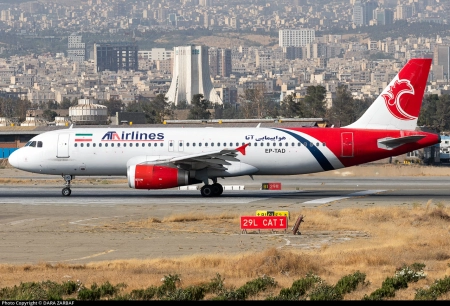 ایرباس هواپیمایی آتا EP-TAD