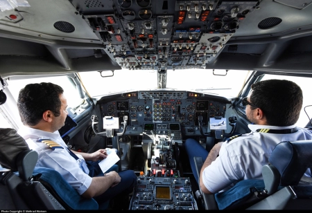 کابین هواپیمای بوئینگ 737 وارش EP-VBM