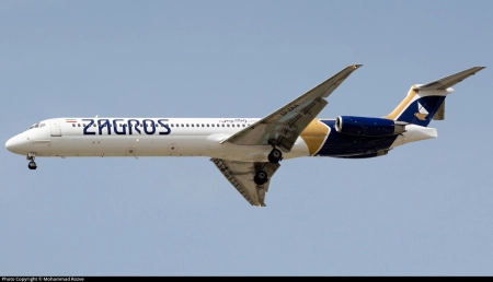 ام دی هواپیمایی زاگرس EP-ZAA