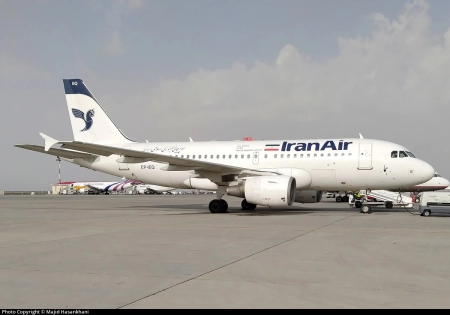 ایرباس هواپیمایی ایران ایر EP-IEQ