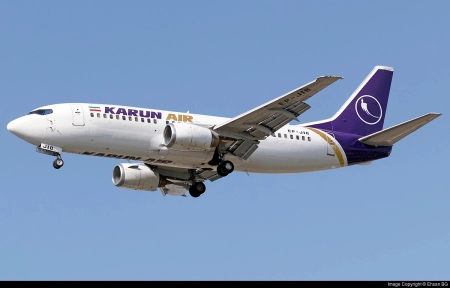 بوئینگ هواپیمایی کارون EP-JIB