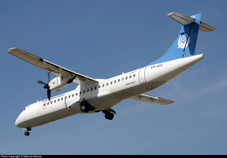 ای تی آر هواپیمایی آسمان EP-ATZ