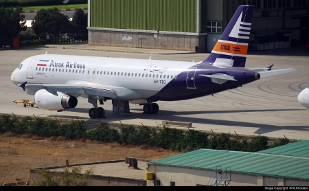 ایرباس هواپیمایی اترک EP-TTC