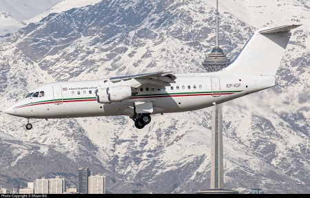 بی ای ئی هواپیمایی دولت جمهوری اسلامی ایران EP-IGF