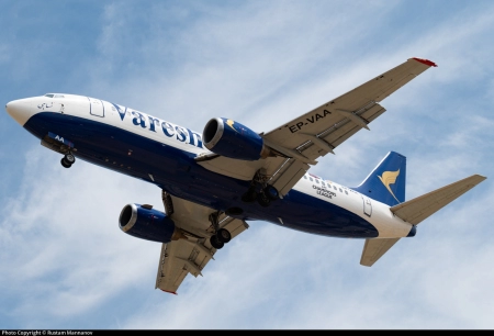 بوئینگ هواپیمایی وارش EP-VAA