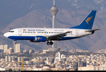 بوئینگ هواپیمایی وارش EP-VAR