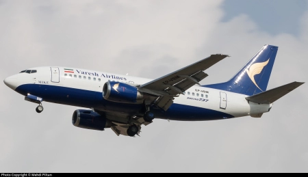 بوئینگ هواپیمایی وارش EP-VBM