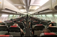 EP-NSR  هواپیمایی سپهران - سالن هواپیما