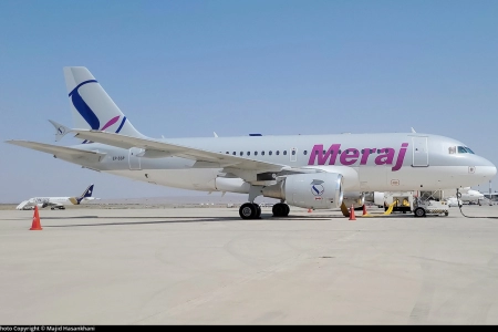 ایرباس هواپیمایی معراج  EP-SSP