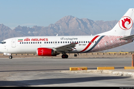 بوئینگ هواپیمایی آتا EP-TAF