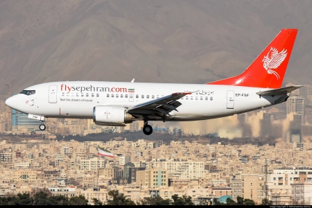 بوئینگ هواپیمایی سپهران EP-FSF