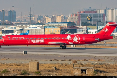 ام دی 83 هواپیمایی اطلس EP-SAP