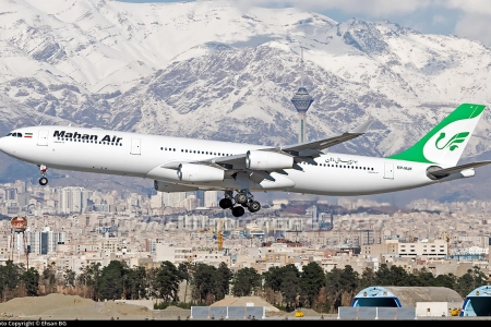 ایرباس هواپیمایی ماهان EP-MJF