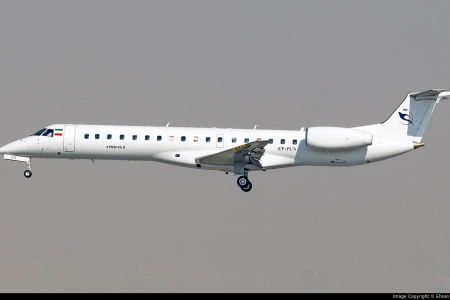 امبرائر هواپیمایی پویا EP-PUN