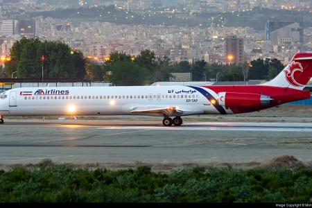 EP-TAP -  هواپیمایی آتا - فرودگاه مهرآباد تهران - 1400/01/29