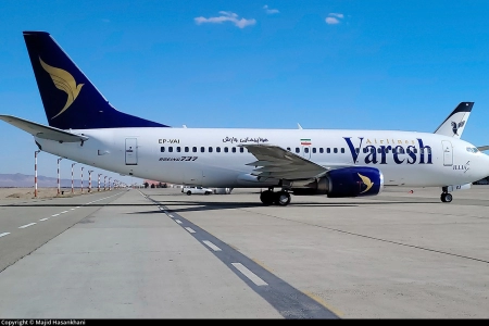 بوئینگ هواپیمایی وارش EP-VAI