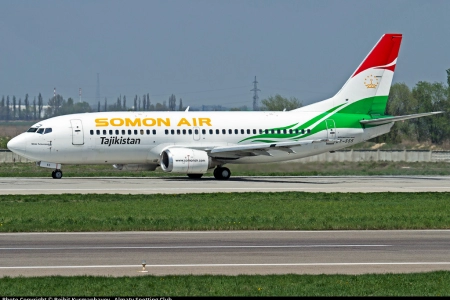 EY-555 - Somon Air - Almaty International (ALA / UAAA) Kazakhstan - 1393/02/13