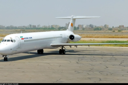 ام دی هواپیمایی کیش EP-LED