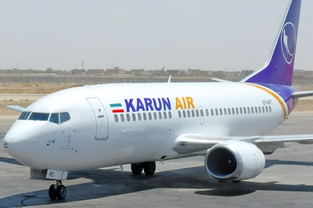 بوئینگ هواپیمایی کارون EP-NFC