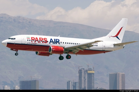 بوئینگ هواپیمایی پارس EP-PAM
