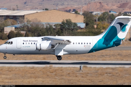 بی ای ئی هواپیمایی یزد EP-DZH