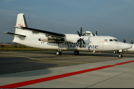 فوکر هواپیمایی ماهان EP-TFT