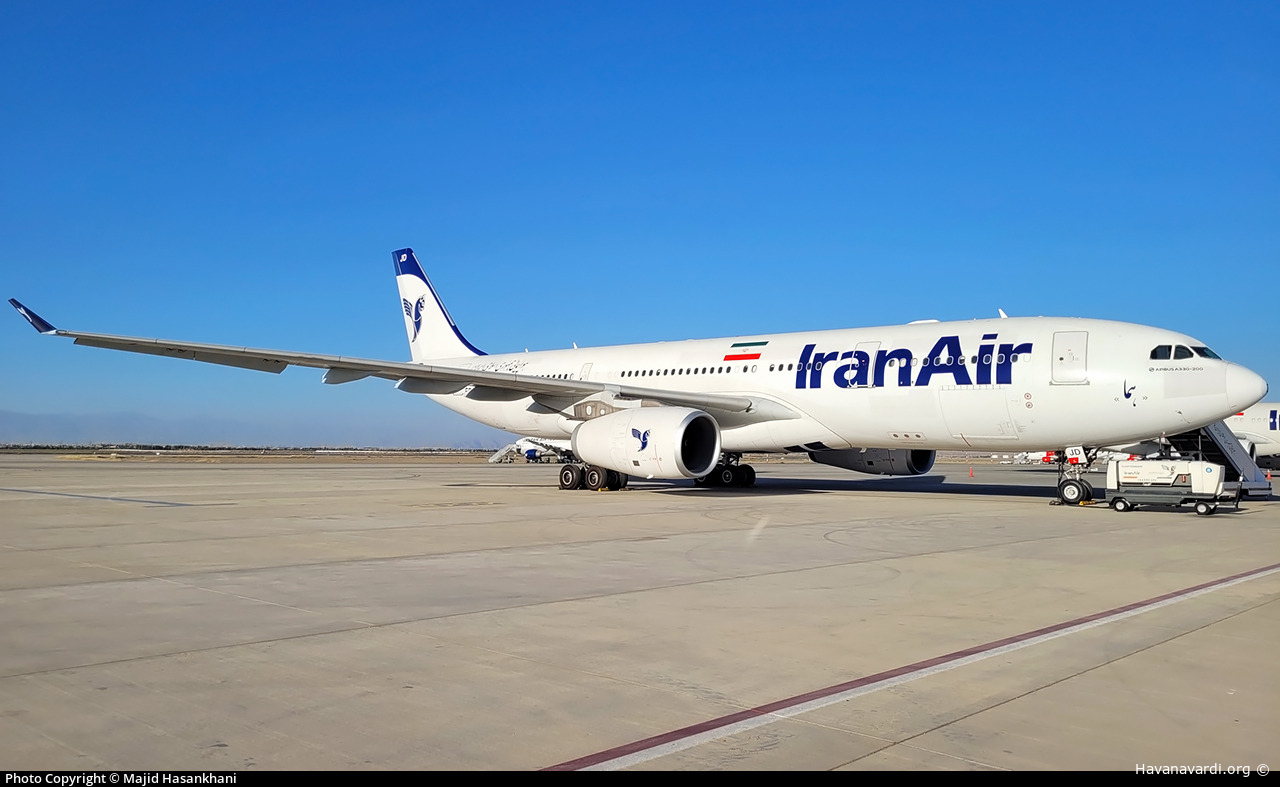 ایرباس A330-200 هواپیمایی ایران ایر EP-IJD