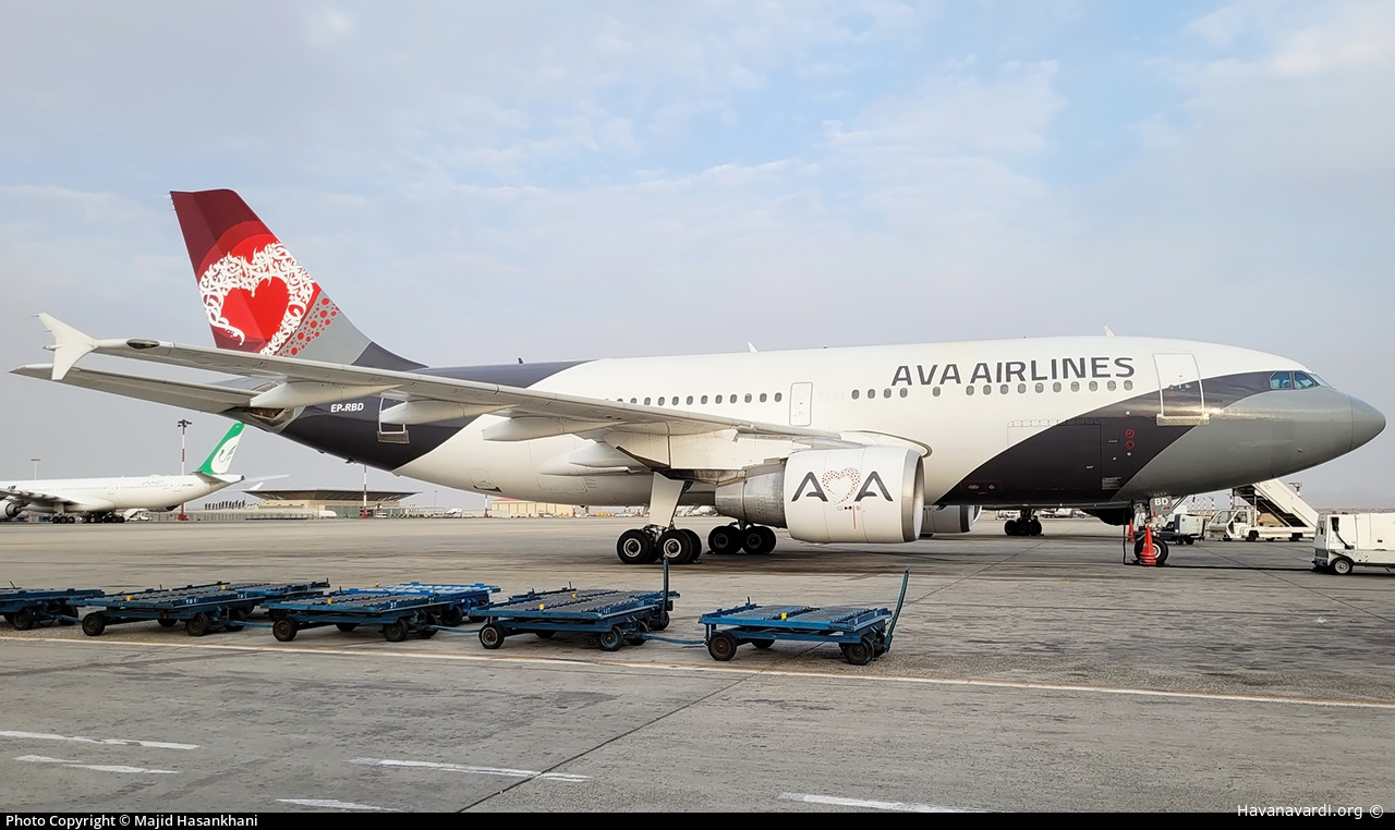 ایرباس A310-300 هواپیمایی آوا EP-RBD