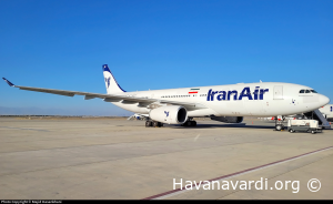 ایرباس A330-243  - هواپیمایی ایران ایر - فرودگاه بین المللی امام خمینی (ره) - 1404/02/28
