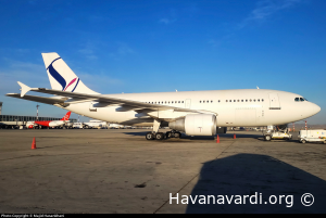 ایرباس A310-300  - هواپیمایی معراج - فرودگاه بین المللی امام خمینی (ره) - 1402/12/21